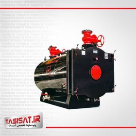 تصویر دیگ فولادی آب بند ظرفیت واقعی دیگ های تولیدی از 82.000 kca/hr تا 5.000.000 kca/hr به صورت دو پاس و یا سه پاس بافشار 10 bar و یا 12 bکار 2bar، 6bar ، ar می باشد.