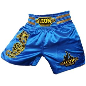 تصویر By Leon 1982 لئون اژدها Muay Thai and Kick Boxing Cont Blue 