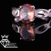 تصویر انگشترزنانه الکساندریت نقره کد576 