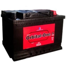 تصویر باتری 74 آمپر اوربیتال وان ا orbital one 74ah car battery sepahan orbital one 74ah car battery sepahan