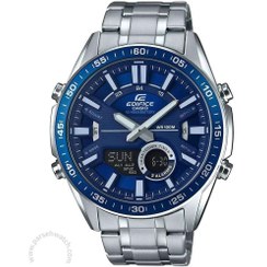 تصویر ساعت آنالوگ/دیجیتال مردانه مدل EFV-C100D-2AVDF از سری ادیفیس برند casio Men's Edifice Analog/Digital Watch EFV-C100D-2AVDF