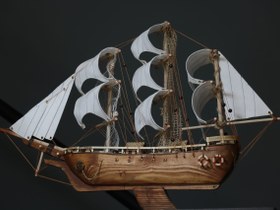 تصویر کشتی نوح چوبی 