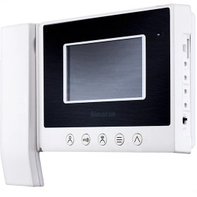 تصویر مانیتور آیفون تصویری سیماران مدل HS-43 سایز ۴.۳ اینچ بدون حافظه 