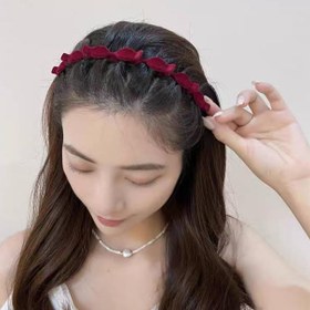 تصویر تل مو کلیپسی مخمل 