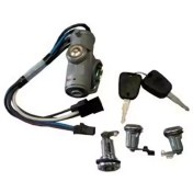 تصویر قفل سوییچ درب ها و موتور پراید شرکتی سایپا یدک 