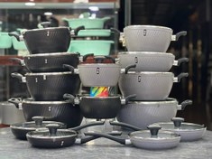 تصویر سرویس قابلمه چدن ام جی اس مدل ۱۴ پارچه 