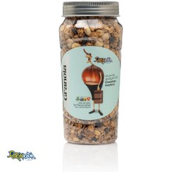 تصویر گرانولا شکلات تلخ و فندق روزانه 