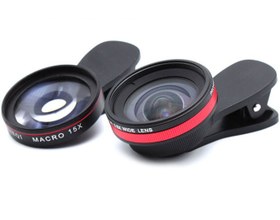 تصویر لنز واید و ماکرو گوشی موبایل لی کیو آی LIEQI LQ-033 HD Wide Lens 0.6X And 15X Macro 