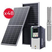 تصویر پمپ آب ۳ اینچ عمق 226 متر 27 مترمکعب 20 اسب 