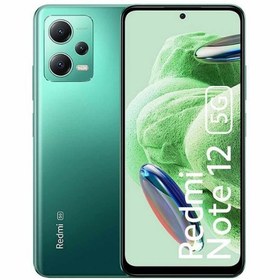 تصویر گوشی موبایل شیائومی مدل Redmi Note 12 5G دو سیم کارت ظرفیت 256 گیگابایت و رم 8 گیگابایت - سبز / 18 ماهه شرکتی 