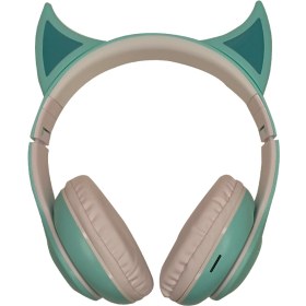 تصویر هدفون بی‌سیم طرح گربه‌ای مدل Cat-STN25 Wireless headset HI-FI