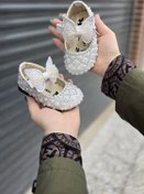 تصویر کفش مجلسی مروارید 