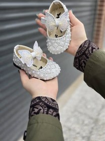 تصویر کفش مجلسی مروارید 