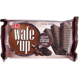 تصویر ويفر شکلاتی دارک ويف آپ 24 عددی ETI مدل Wafe Up Wafer With Dark Chocolate Cream Eti Wafe'Up Dark Chocolate Wafer 24packs