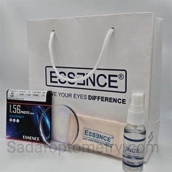 تصویر عدسی essence 1.56 نیمه فشرده فتوکرومیک بلو کنترل، ترکیب دو خاصیت تغییر رنگ در آفتاب و کنترل نور آبی صفحات دیجیتال موبایل 