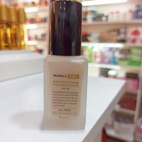 تصویر کرم پودر مات کننده این لی مدل Marble شماره 100 حجم 30 میلی لیتر 
