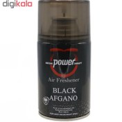 تصویر اسپری خوشبو کننده هوا پاور مدل Black AfGano حجم 260 میلی لیتر 