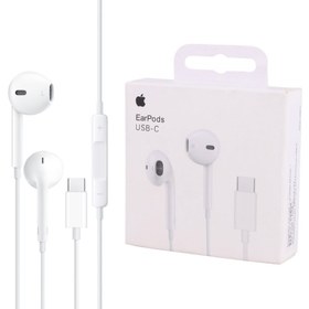 تصویر هندزفری سیمی اپل مدل Earpods USB C ( غیر اصل) Apple Earpods USB C Wired Headphone