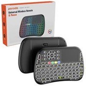 تصویر مینی کیبورد بیسیم و بلوتوث گیمینگ بهمراه تاچ پدPorodo Mini Wireless Keyboard Touch Combo 