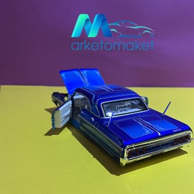 تصویر ماکت ماشین شورولت ایمپالا 1964 سایز 1:24 برند مایستو MAISTO CHEVROLET