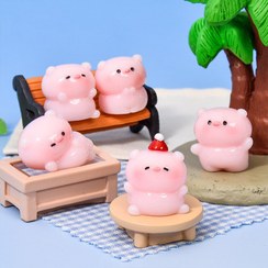 تصویر پینکی‌ خوکی pink pig mini