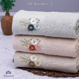 تصویر حوله دستی کلاریچه دانتل دار ۲ 