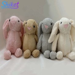 تصویر عروسک پولیشی خرگوش جلی کت 