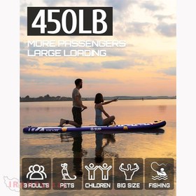 تصویر E-SUP ULTRA VIOLET INFLATABLE PADDLE BOARD 