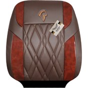 تصویر روکش صندلی چرمی خودرو سوشیانت مدل G مناسب برای سمند 