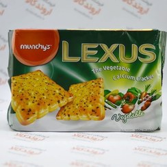 تصویر بیسکویت کرم دار لکسوس Lexus طعم سبزیجات Lexus biscuit (vegetable)