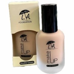 تصویر کرم پودر ال.ای میکاپ مدل Double Cream پوشش‌دهی بالا 