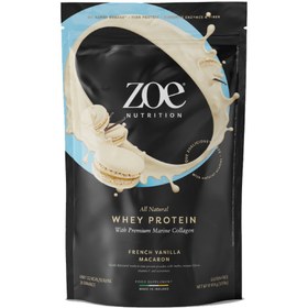 تصویر وی پروتئین کلاژن زو ناتریشن Zoe nutrition Whey Collagen 