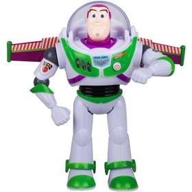 تصویر ربات بازلایتر موزیکال حرکتی بالدار فصل 5 BUZZ LIGHTYEAR TOY _ EJ892