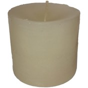تصویر شمع استوانه 5سانتی سفید 