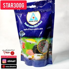 تصویر غذا مدیوم گوشتخوار 300 گرمی ASIA STAR 