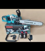 تصویر اره شارژی ماکیتا مدل 21V سایز ۴۰ سانت براشلس 