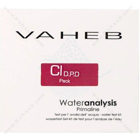 تصویر کیت اندازه گیری کلر پودری DPD واهب مدل V-310 VAHEB V-310 DPD Test Kit Chlorine