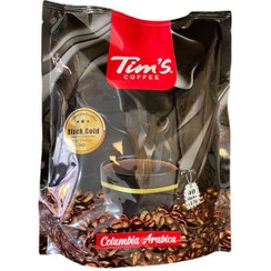 تصویر قهوه فوری تیمز بلک گلد – 40 ساشه 2.5 گرمی Tim's Black Gold instant coffee