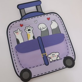 تصویر زیپ کیپ (چمدونی پیشی) 