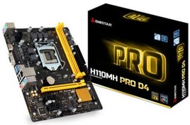 تصویر مادربرد بایواستار H110MH PRO D4 BIOSTAR H110MH PRO D4 LGA1151 H110 Mainboard