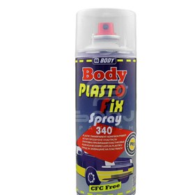 تصویر اسپری چسب پلاستیک مخصوص سپر پلاستیکی خودرو HB مدل Plasto Fix Spray 340 