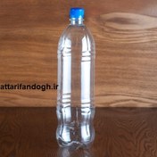 تصویر قوطی پلاستیکی ۱٫۵ لیتری با درب پلمپ ۱۰۰ عددی 