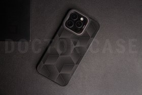 تصویر کاور آیفون کجسا طرح مکعب Kajsa Splendid Collection 3D Cube Pattern Phone Case 