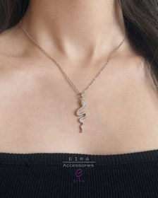 تصویر گردنبند مار سیلور 