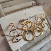 تصویر پک انگشتر طلایی 