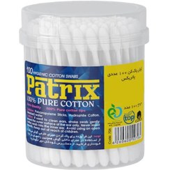 تصویر گوش پاک‌کن 100 عددی پاتریکس Patrix 100 ear cleaners