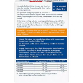 تصویر گلوکزامین 1200 دوپل هرز اوریجینال اصل آلمان گلوکزامین 1200 دوپل هرز Doppelherz Glucosamine