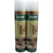 تصویر اسپری براق کننده چوب واکو کد 01 حجم ۳۰۰ میلی لیتر بسته ۲ عددی 