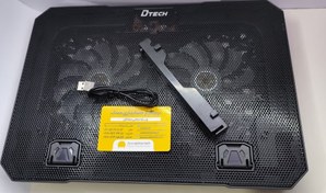 تصویر پایه خنک کننده لپ تاپ دیتک مدل CP777 دو فن 