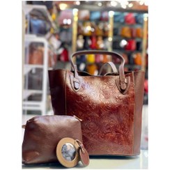 تصویر کیف چرم بزرگ نرم کد 1995 